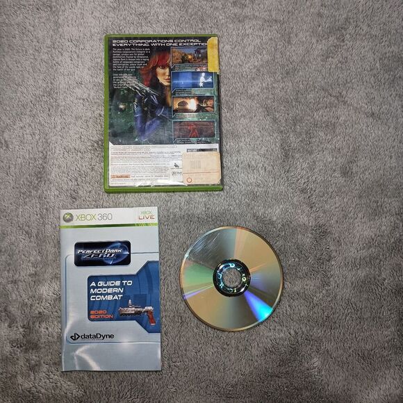 Perfect Dark Zero Xbox 360 Video Game Complete In Box CIB Tested - Picture 4 of 16